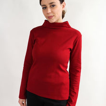 Carica l'immagine nel visualizzatore di Gallery, TEES BATEAU TURTLE, COTONE INTERLOCK BIO, PORPORA