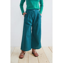 Carica l'immagine nel visualizzatore di Gallery, PANTALONE EILEEN COTONE SEERSUCKER SCACCHI