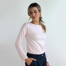 Carica l'immagine nel visualizzatore di Gallery, TEES BATEAU JERSEY STRETCH BIO BIANCO