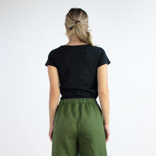 Carica l'immagine nel visualizzatore di Gallery, TEES TEA JERSEY STRETCH BIO NERO