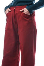 Carica l'immagine nel visualizzatore di Gallery, PANTALONI VITE, TWILL COTONE, RABARBARO