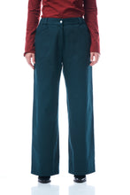 Carica l'immagine nel visualizzatore di Gallery, PANTALONI VITE, TWILL COTONE, PINO