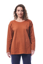 Carica l'immagine nel visualizzatore di Gallery, TEES MOOD, COTONE INTERLOCK BIO, CANNELLA