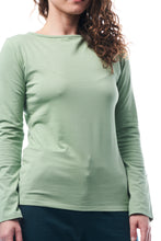 Carica l'immagine nel visualizzatore di Gallery, TEES BATEAU, JERSEY STRETCH BIO, GIADA