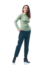 Carica l'immagine nel visualizzatore di Gallery, TEES BATEAU, JERSEY STRETCH BIO, GIADA