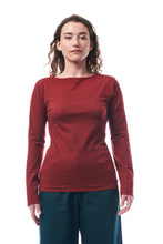 Carica l'immagine nel visualizzatore di Gallery, TEES BATEAU, JERSEY STRETCH BIO, RABARBARO