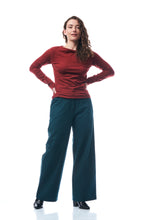 Carica l'immagine nel visualizzatore di Gallery, TEES BATEAU, JERSEY STRETCH BIO, RABARBARO