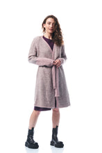Carica l'immagine nel visualizzatore di Gallery, CARDIGAN LUNGO, ALPACA SUPERFINE, ROSA