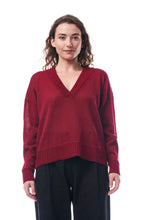 Carica l'immagine nel visualizzatore di Gallery, MAGLIA LINFA, ALPACA, AMARANTO