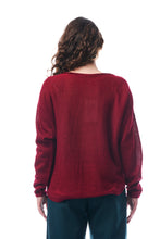 Carica l'immagine nel visualizzatore di Gallery, MAGLIA CARVI, ALPACA, AMARANTO