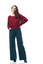 Carica l'immagine nel visualizzatore di Gallery, MAGLIA CARVI, ALPACA, AMARANTO