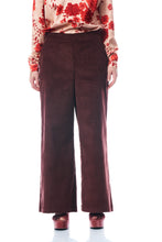 Carica l'immagine nel visualizzatore di Gallery, PANTALONE QUERCIA IN VELLUTO, COTONE BORDEAUX