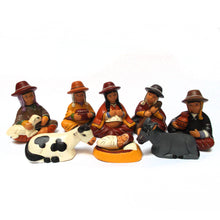 Carica l'immagine nel visualizzatore di Gallery, PRESEPE AYACUCHANO 8 FIG. TERRACOTTA
