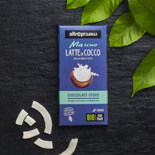 Carica l'immagine nel visualizzatore di Gallery, CIOCCOLATO MASCAO VEGAN AL LATTE DI COCCO - BIO | COD. 00000879 | 80 g