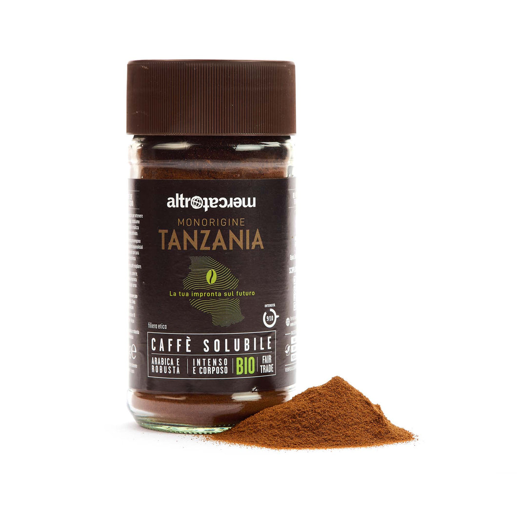 CAFFÈ SOLUBILE MONORIGINE TANZANIA - BIO | COD. 00000549 | 100 g