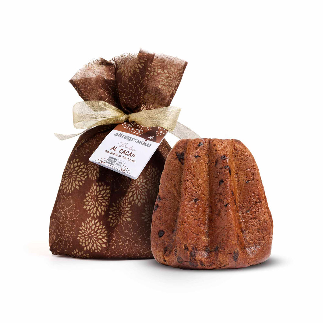 Pandoro al cacao e gocce di cioccolato - 750 g COD. 00007620