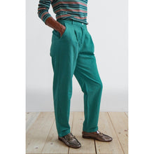 Carica l'immagine nel visualizzatore di Gallery, PANTALONE AMBRETTA COTONE SEERSUCKER VERDE ACQUA
