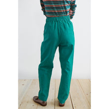 Carica l'immagine nel visualizzatore di Gallery, PANTALONE AMBRETTA COTONE SEERSUCKER VERDE ACQUA
