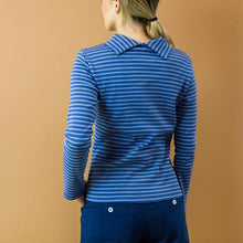 Carica l&#39;immagine nel visualizzatore di Gallery, TEES BATEAU TURTLE. COTONE INTERLOCK BIO. RIGHE
