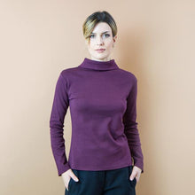 Carica l&#39;immagine nel visualizzatore di Gallery, TEES BATEAU TURTLE. COTONE INTERLOCK BIO. VINACCIA
