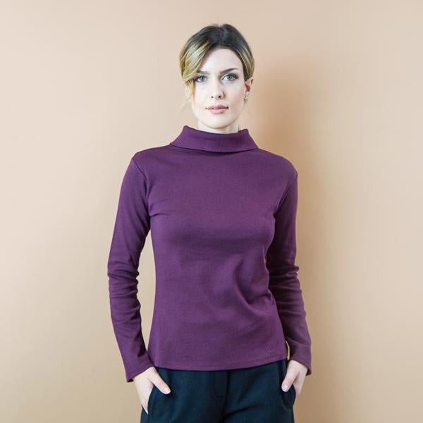 TEES BATEAU TURTLE. COTONE INTERLOCK BIO. VINACCIA