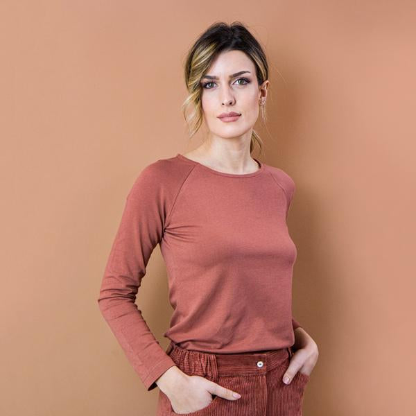 TEES BATEAU. JERSEY STRETCH BIO. COCCIO