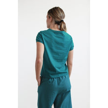 Carica l'immagine nel visualizzatore di Gallery, TEES OLIVO JERSEY COTONE BIO FIAMMATO PAVONE
