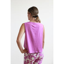Carica l'immagine nel visualizzatore di Gallery, TOP PALMA JERSEY BIO STRETCH BOCCIOLO DI ROSA
