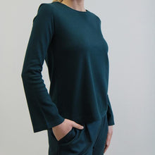 Carica l'immagine nel visualizzatore di Gallery, TEES AMARILLO COTONE INTERLOCK BIO BLU-VERDE
