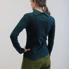 Carica l'immagine nel visualizzatore di Gallery, TEES BATEAU TURTLE COTONE INTERLOCK BIO BLU-VERDE
