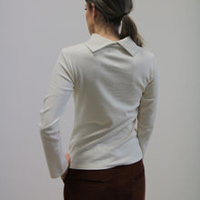 Carica l'immagine nel visualizzatore di Gallery, TEES BATEAU TURTLE COTONE INTERLOCK BIO BIANCO CREMA
