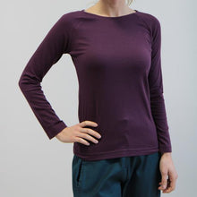 Carica l'immagine nel visualizzatore di Gallery, TEES ANETO JERSEY STRETCH BIO PRUGNA
