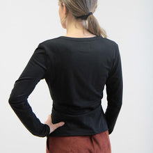 Carica l'immagine nel visualizzatore di Gallery, TEES FELCE JERSEY STRETCH BIO NERO
