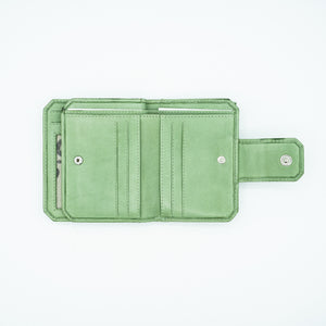 PORTAFOGLIO PELLE LUCILLA VERDE