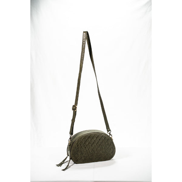 BORSA PELLE FES VERDE