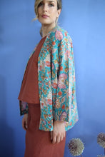 Carica l'immagine nel visualizzatore di Gallery, KIMONO PRATO FIORITO BLOCKPRINT
