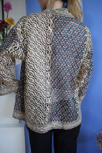 Carica l'immagine nel visualizzatore di Gallery, KIMONO DISEGNO FIORE DI PAVONE
