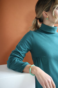 MAGLIA AMELIA VERDE PETROLIO