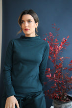 Carica l'immagine nel visualizzatore di Gallery, MAGLIA ONDE BLU VERDE
