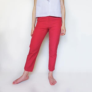 PANTALONE ERICA ROSSO FRAGOLA