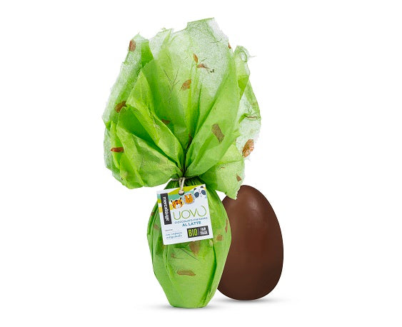 Uovo di cioccolato al latte-BIO- con sorpresa -270g.- COD.69