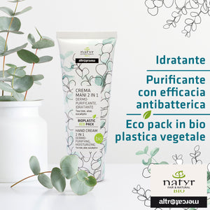 CREMA MANI 2 IN 1 DERMOPURIFICANTE IDRATANTE - BIO