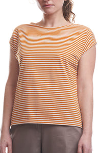 TEES ALESSIA IN JERSEY STRETCH, RIGHE MANGO
