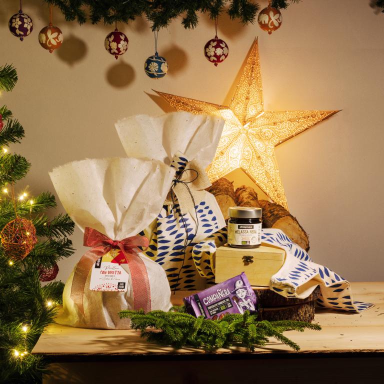 IDEA REGALO | BORSA GRANDE NATALE COLOR