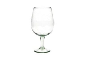 Bicchiere vino rosso  vetro riciclato - cod.3566