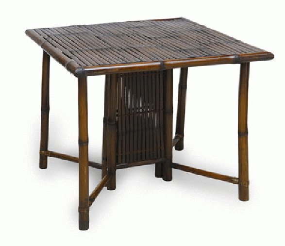 Tavolo da pranzo quadrato in bambù - 4003533900